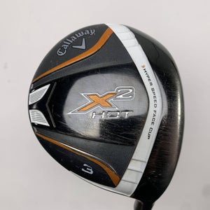 Callaway X2 Hot 3 Fairway Wood 15* Aldila Tour ATX 60g Regular Graphite Mens RH