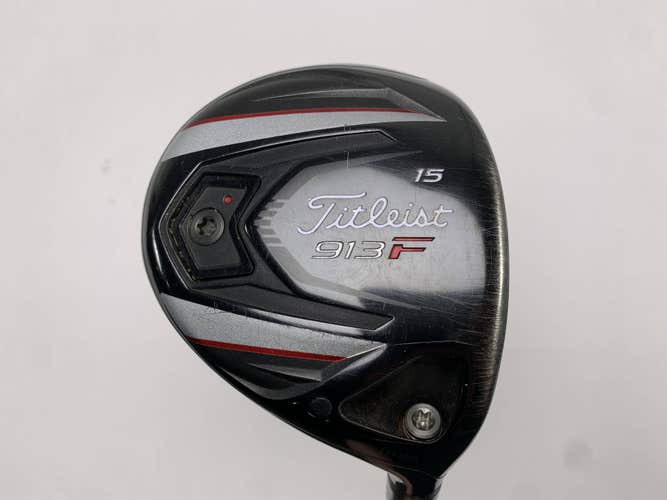 Titleist 913 F 3 Fairway Wood 15* Mitsubishi Rayon Diamana D+82x5ct 82g Stiff RH