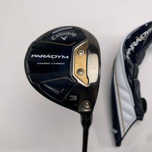 Callaway Paradym 3 Fairway Wood 15* HZRDUS 6.0 Gen 4 Dual Torsional Stiff RH HC