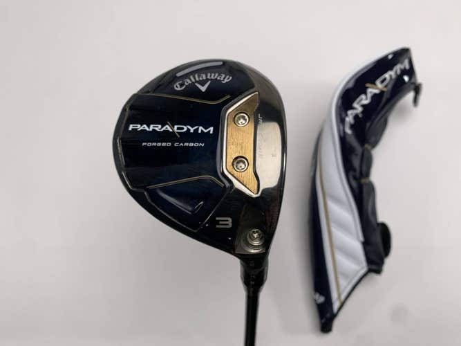 Callaway Paradym 3 Fairway Wood 15* HZRDUS 6.0 Gen 4 Dual Torsional Stiff RH HC