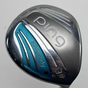 Ping Rhapsody 2015 3 Fairway Wood 18* ULT220 Lite Ladies RH