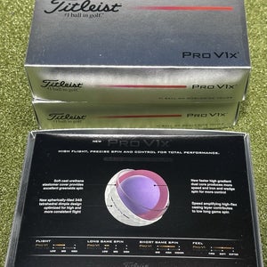 Titleist 2025 ProV1x Golf Balls White 3 Dozen NEW in Box