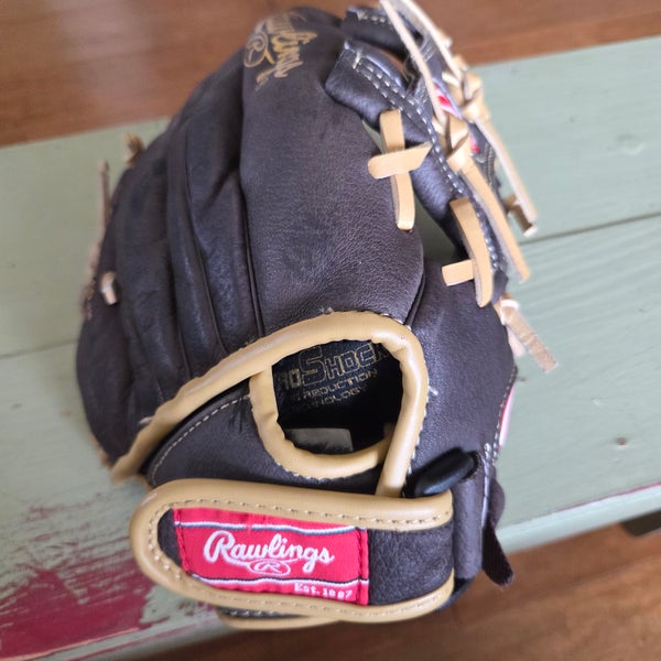 Rawlings RH Highlight Series Baseball Glove 10.5" Ages 4-9 Depending on Experience