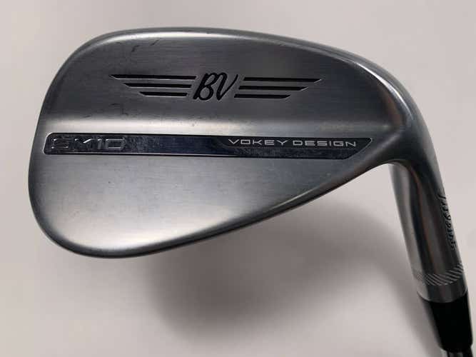 Titleist Vokey SM10 Tour Chrome Wedge 50* 12 Bounce F-Grind Vokey Steel Mens RH