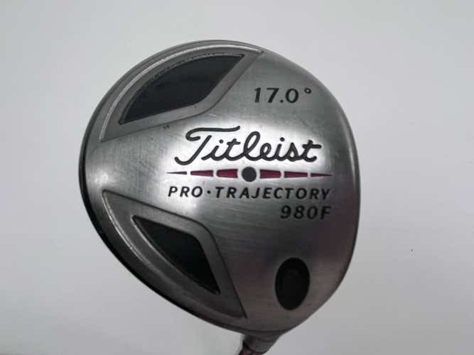 Titleist 980 F 5 Fairway Wood 17* 4375 Stiff Graphite Mens RH