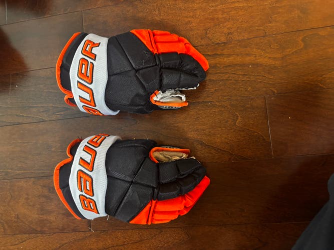 Bauer Vapor Pro Team Gloves 14" Pro Stock (Used)