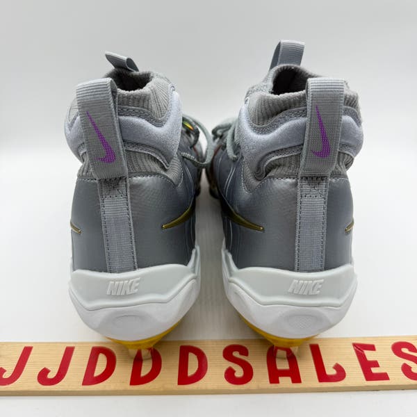 Nike Alpha Huarache NXT Baseball Metal Cleats Grey FZ3325  display picture 1