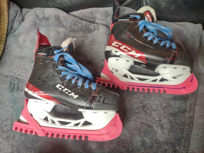 CCM JetSpeed FT475 Hockey Skates Regular Width Size 3.5 (Used)