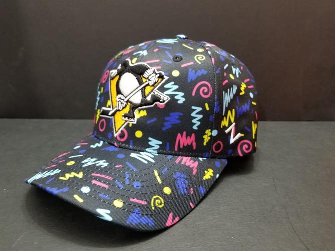 NEW Pittsburgh Penguins 90's Night NHL Hat Cap Zephyr Pens Gear Snapback
