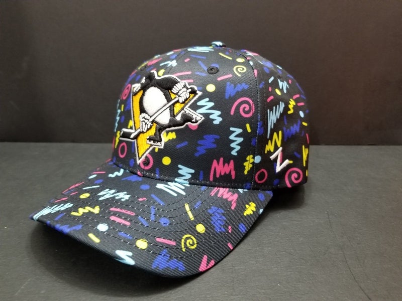 NEW Pittsburgh Penguins 90's Night NHL Hat Cap Zephyr Pens Gear Snapback