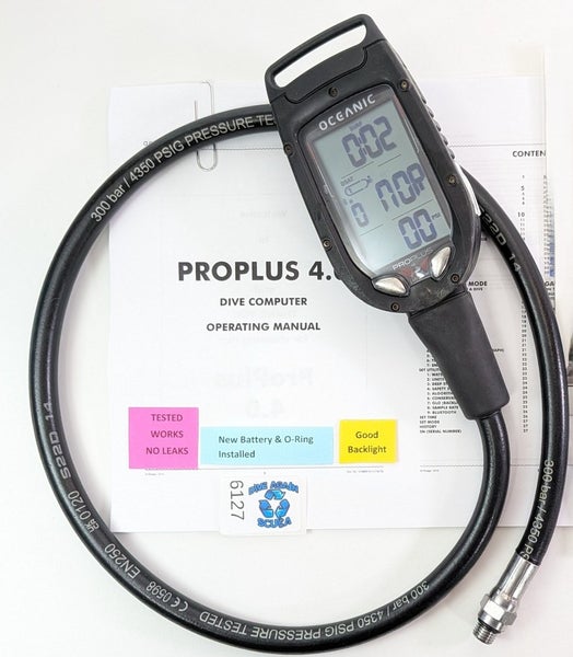 Oceanic Pro Plus 4.0, Bluetooth, Air Integrated, Nitrox Scuba Dive Computer 4