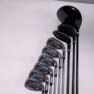 Tour Edge HP 25 Combo Iron Set DR+3FW+4HY+6-PW+SW Uniflex Graphite & Steel RH
