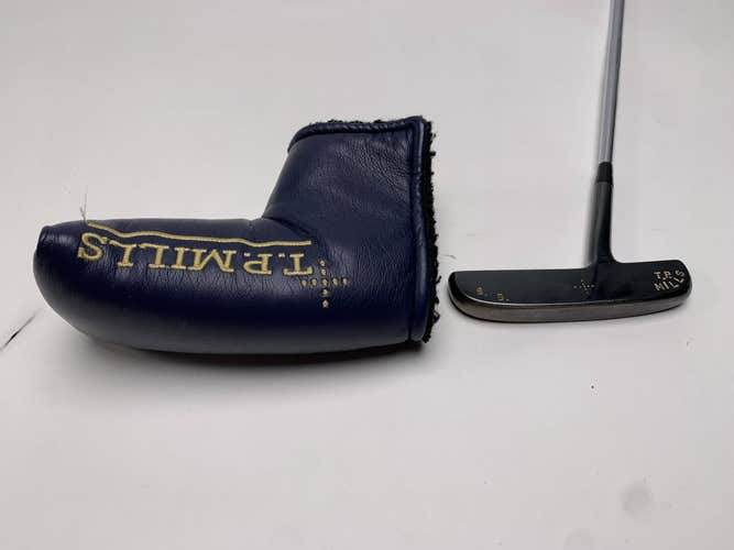 T.P. Mills Handmade Vintage Blade Putter 36" Black Oxide RH HC