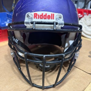 USED RIDDELL SPEED ICON ADULT HELMET - XL - FLAT PURPLE METALLIC