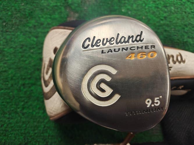 Cleveland Launcher 460 9.5 Degree Driver Stiff  Flex w Headcover