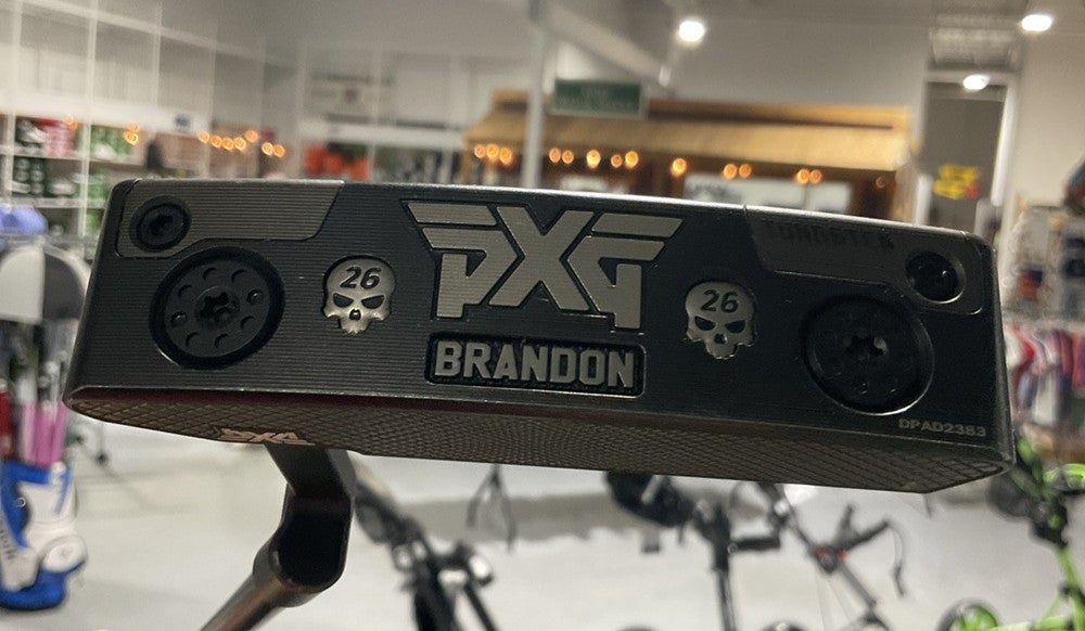 PXG BRANDON 26 Tungsten Blade Putter 35" Graphite Shaft LAMKIN 10" Grip