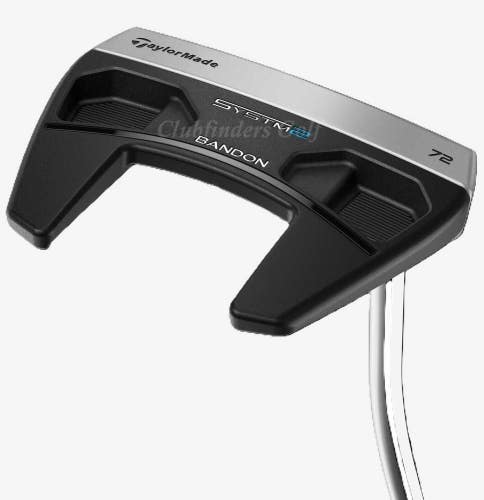 NEW TaylorMade SYSTM2 BANDON 72 35" Single-Bend Mallet Putter KBS w/ HC