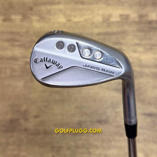 60 Wedge- Callaway Jaws Raw / Dynamic Gold Steel, Wedge Flex (2773)
