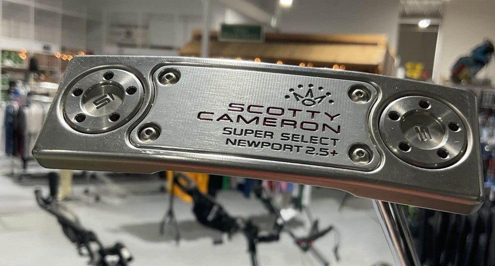 Scotty Cameron SUPER SELECT NEWPORT 2.5+ Blade Putter 35" Steel Shaft 11" Grip