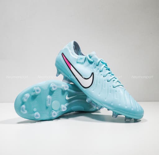 Blue Men's Size M 7.5 (W 8.5) Nike Tiempo Legend 10 Elite FG 'Copa White' Soccer Cleats DV4328-401