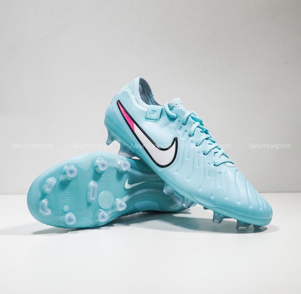 Blue Men's Size M 7.5 (W 8.5) Nike Tiempo Legend 10 Elite FG 'Copa White' Soccer Cleats DV4328-401
