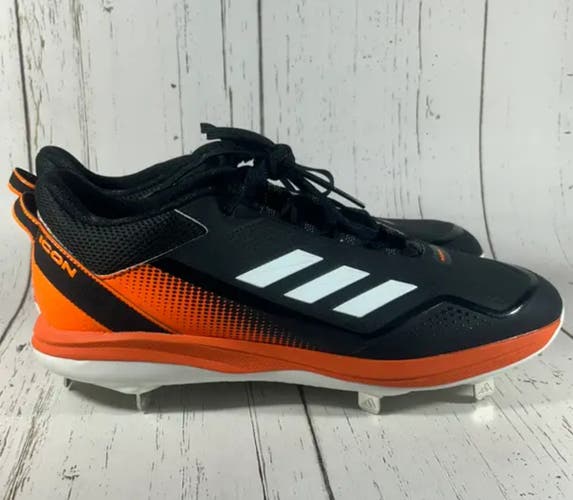 adidas Men's Icon 7 Baseball Cleats Orange Size 14