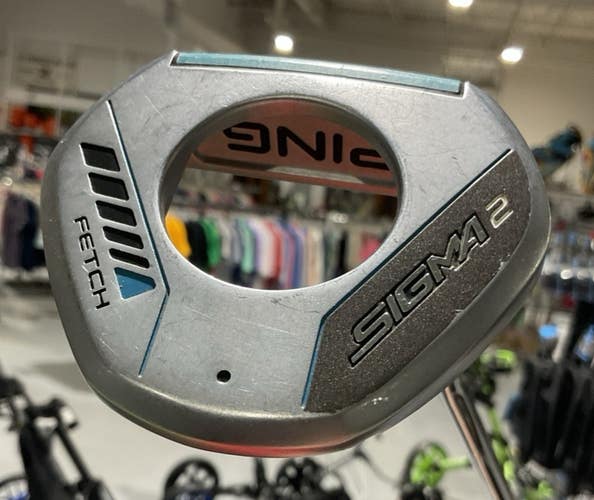 Ping SIGMA 2 FETCH Mallet Putter 35" Steel Shaft PING PISTOL 10" Grip