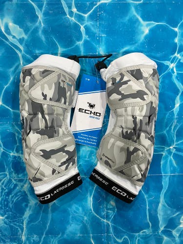 Small / Medium Adult ECD Lacrosse Echo Arm Pads (New)
