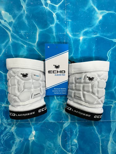 Medium Adult ECD Lacrosse Echo Elbow Pads (New)