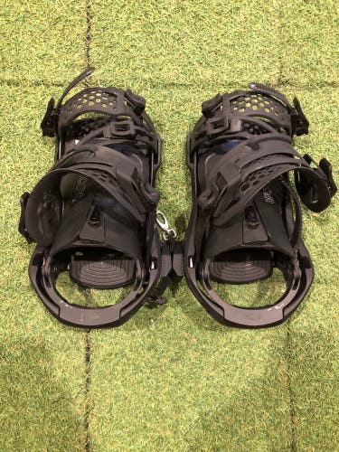 2026 Men's Large Nidecker SUPERMATIC LT Snowboard Bindings (Used)