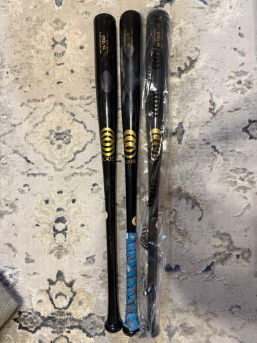 Axis Wood Bat 33.5/30.5 (1 New,2 Barely used) SEE DESCRIPTION BELOW