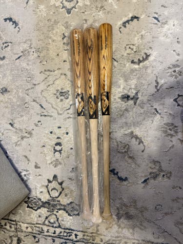 Dinger Bats Wood bat 33.5/30.5,34/31 (2 Brand New, 1 Used) SEE DESCRIPTION BELOW