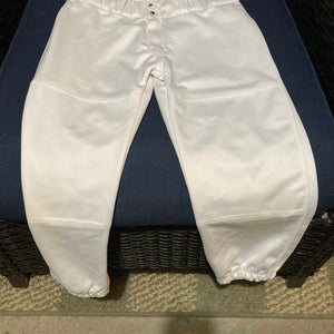 White Women's Small Adult Champro Game Pants (Used)