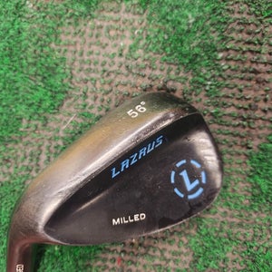 Lazrus Black Milled 56 Degree Sand Wedge Left Handed