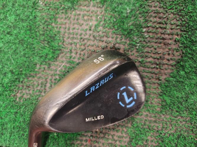 Lazrus Black Milled 56 Degree Sand Wedge Left Handed