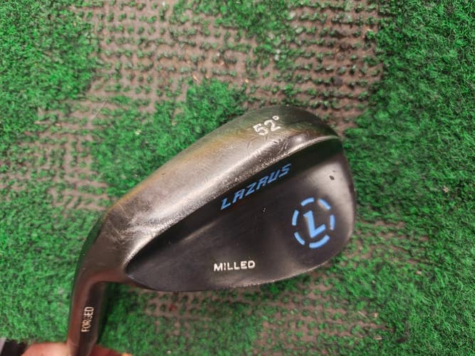 Lazrus Black Milled 52 Degree Gap Wedge Left Handed