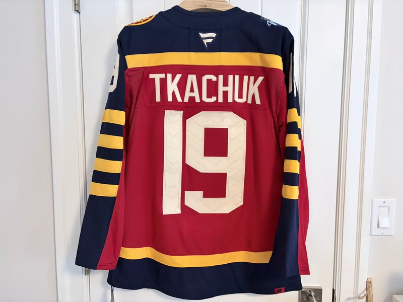 BNWT Authentic Fanatics Florida Panthers 2026 Winter Classic Tkachuk Jersey 50