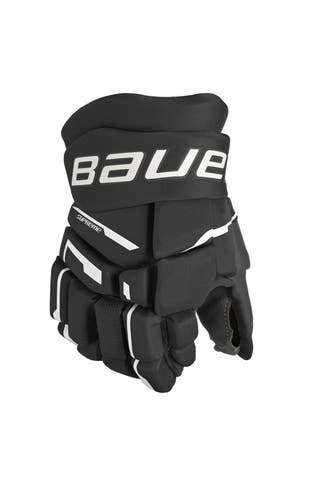 NEW Bauer Supreme M3 Gloves, Black/White 11"