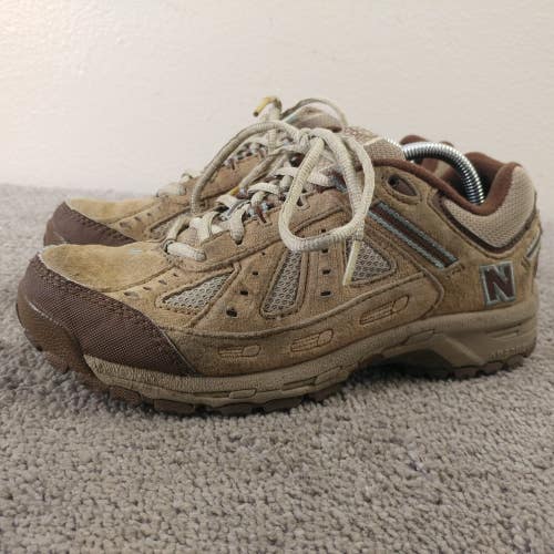 New Balance 645 Womens Size 7.5 Wide Running Shoes Hiking Sneakers Brown Suede