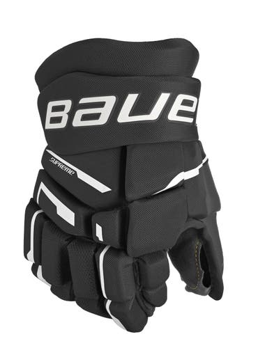 NEW Bauer Supreme M3 Gloves, Black/White 11"