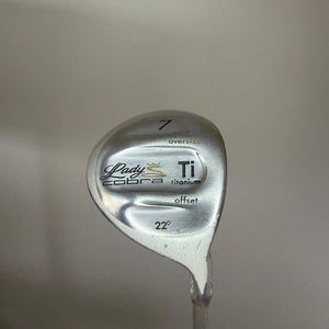 Cobra Lady Titanium Offset 7-Wood 22 Ladies Flex 40.5 +HC