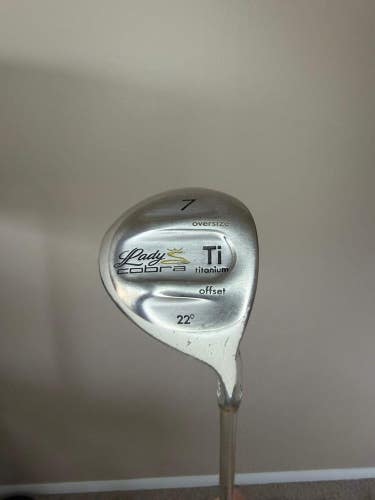 Cobra Lady Titanium Offset 7-Wood 22 Ladies Flex 40.5 +HC