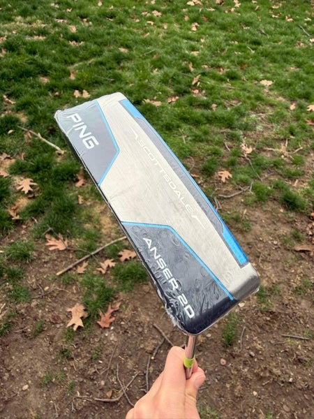 Ping 2025 Scottsdale Anser 2D Putter Black Dot 35 +HC NEW