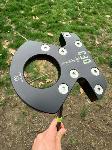 L.A.B. Golf DF3 Counterbalanced Putter Accra Black 38 / 69* Lie +HC MINT