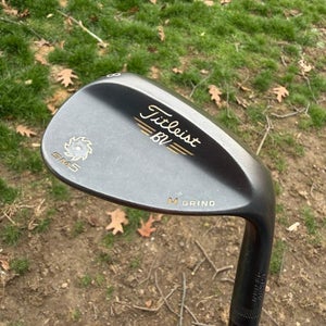 Titleist Vokey SM5 Raw Black Lob Wedge 58 / 8 Wedge Flex 35.25 NICE