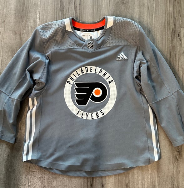 Used Adidas Philadelphia Flyers MIC Practice Jersey 52