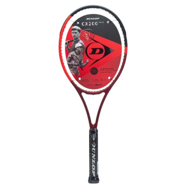 Dunlop CX 200 Tour 16x19 Tennis Racquet, Red/Black