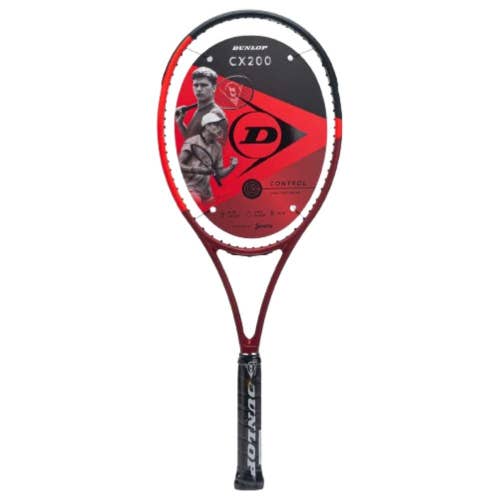 Dunlop CX 200 Tennis Racquet, Red/Black