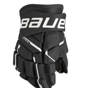 NEW Bauer Supreme M5 Pro Gloves, Black/White 11"