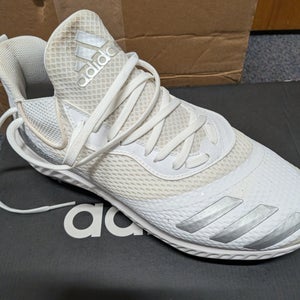 White Men's Size M 10.0 (W 11.0) Adult Adidas (New)